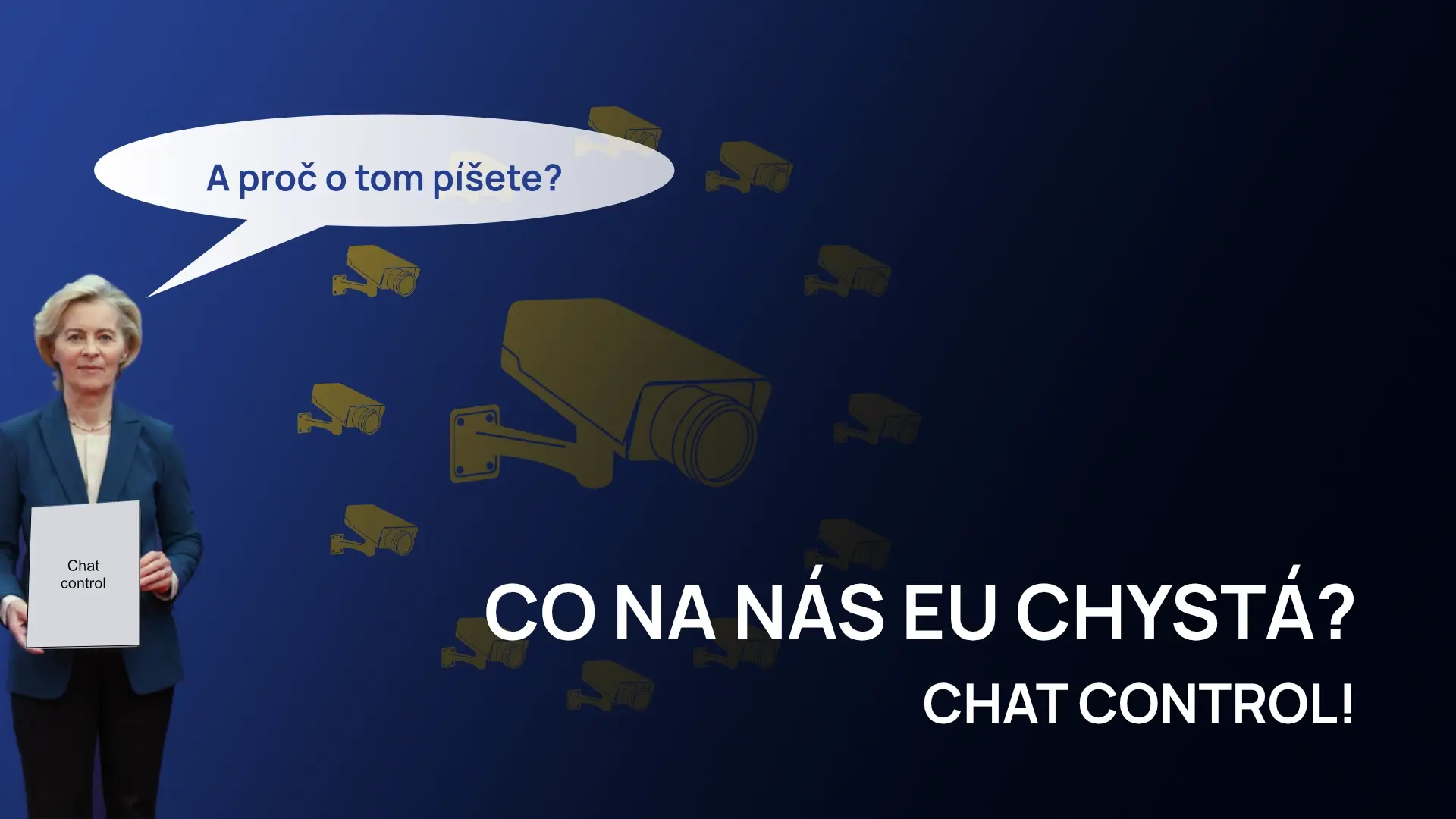Proč píšeme o Chat Control? Je to důležitější, než umět s Wordem!